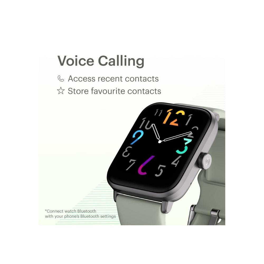 Noise ColorFit Pro 3 Alpha Bluetooth Calling Smart Watch(Lime Green)