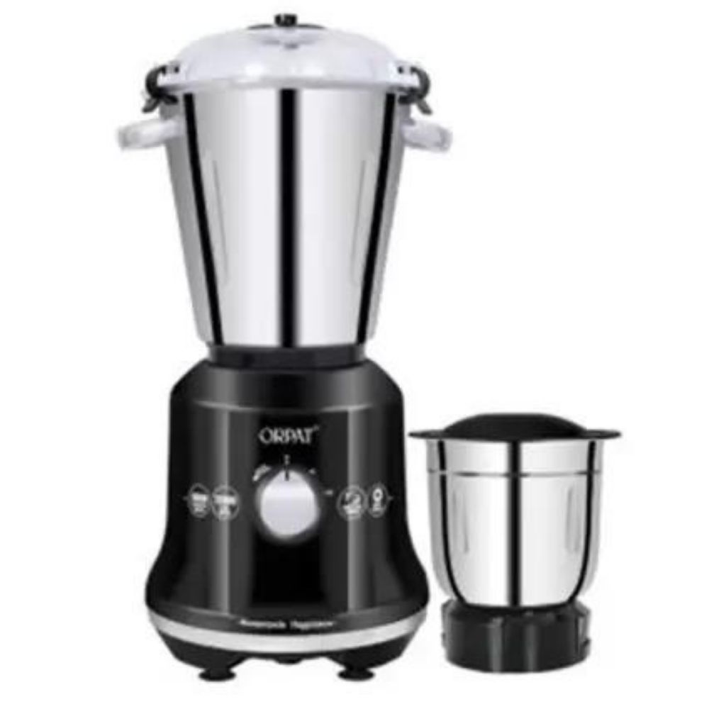 ORPAT by ORPAT Professional 2.15HP 1600 Mixer Grinder (2 Jars, Black)