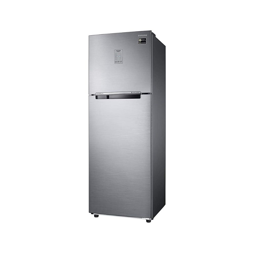 Samsung 275 L 2 Star Inverter Frost-Free Double Door Refrigerator (RT30T3722S8/HL, Elegant Inox, Convertible)