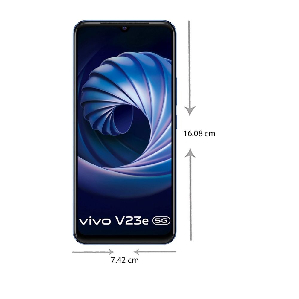 Vivo V23e 5G (128GB ROM, 8GB RAM), (Midnight Blue)