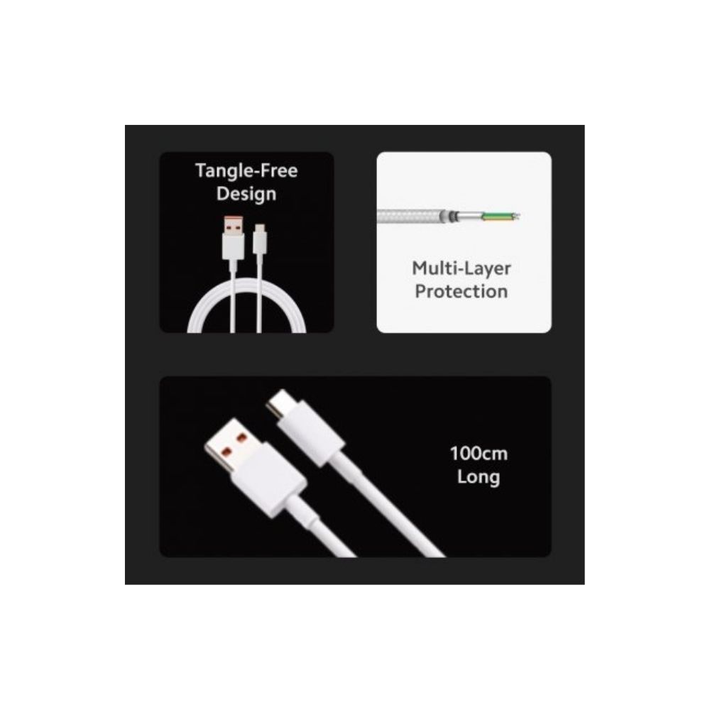 Mi 33W SonicCharge 2.0 Charger Cable