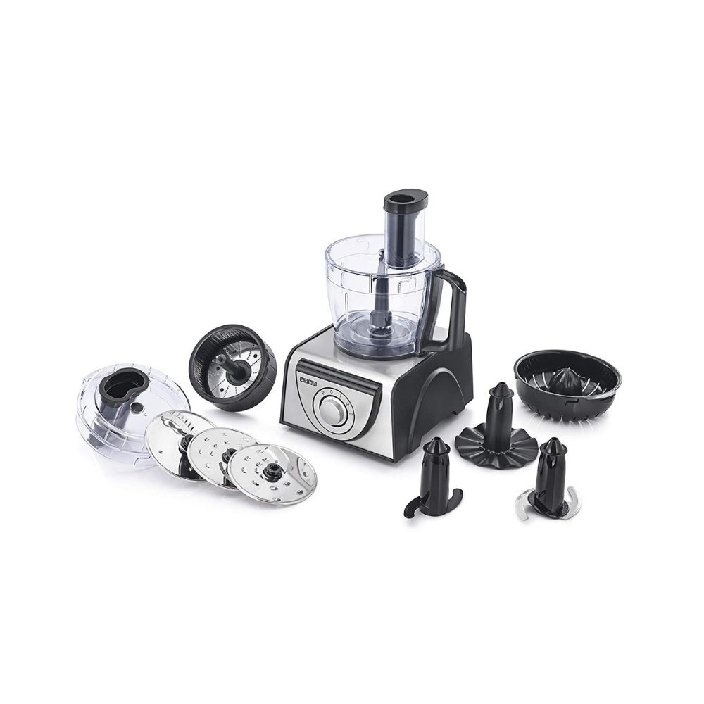 Usha 1000 W Food Processor Black, Silver (FP3810)