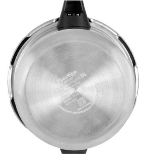 Prestige Popular Aluminium Pressure Cooker, 6.5 Litres (10024)