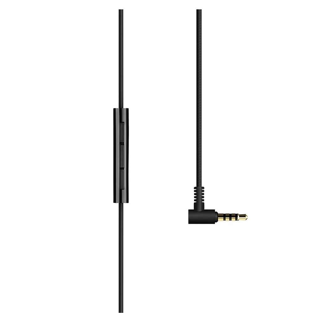 Mi Dual Driver in-Ear Earphones with Magnetic Earbuds, Passive Noise Cancellation, Tangle-Free Braided Cable (Black)