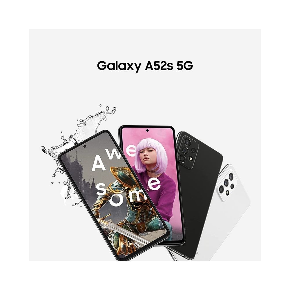 Samsung Galaxy A52s 5G (White, 6GB RAM, 128GB Storage)