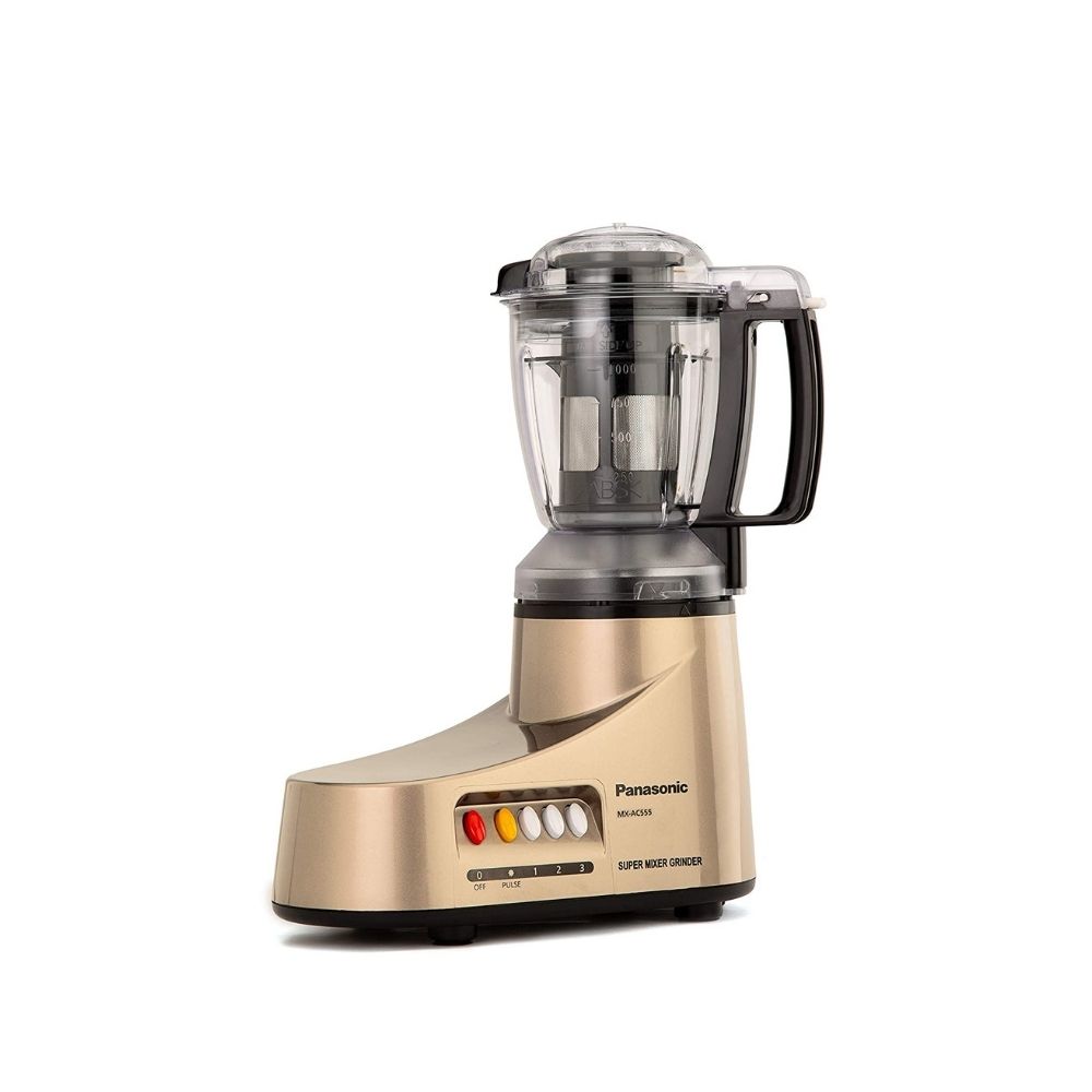 Panasonic AC MX-AC555 1000-Watt Mixer Grinder MX-AC-555 1000 Juicer Mixer Grinder (5 Jars, Multicolor)