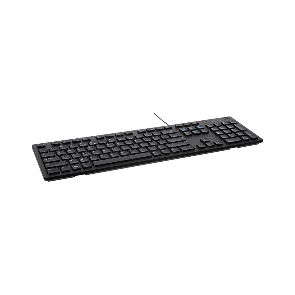 Dell KB216 Wired Multimedia USB Keyboard with Super Quite Plunger Keys with Spill-Resistant – Black