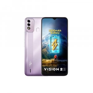 Itel Vision2S (Gradation Purple, 6.52&#039; HD+, 5000mAh Battery, 2GB RAM 32GB )