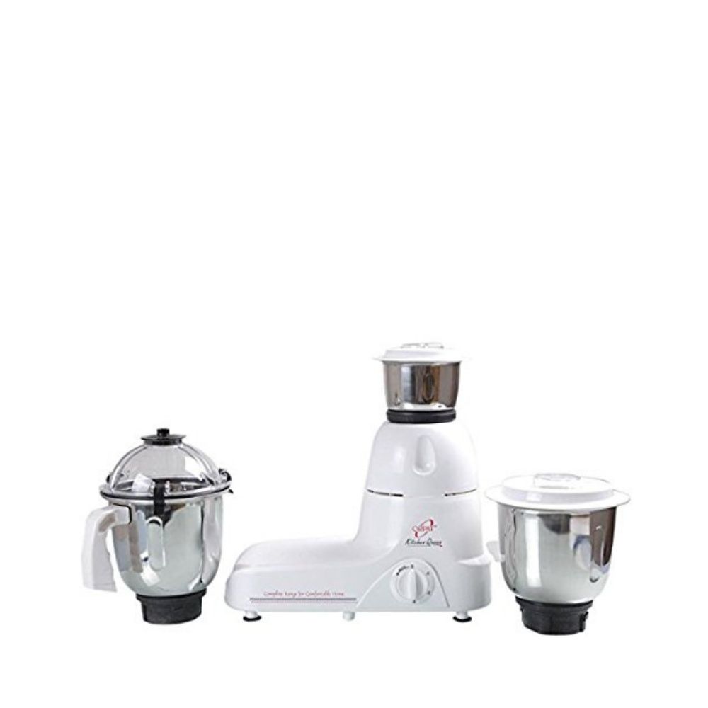 Orpat Kitchen Queen Mixer Grinder (White) 650 Watts