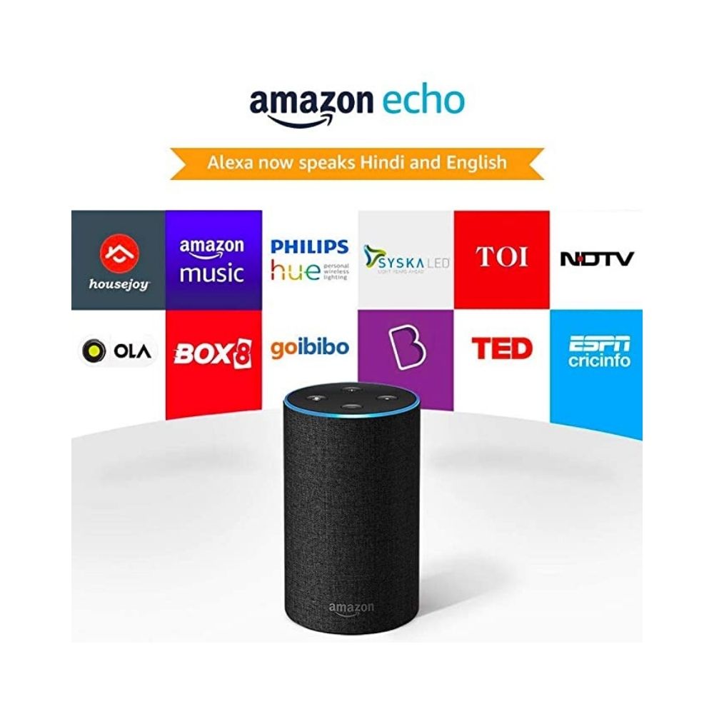 Amazon Echo (2nd Gen) - Powered by Dolby Black