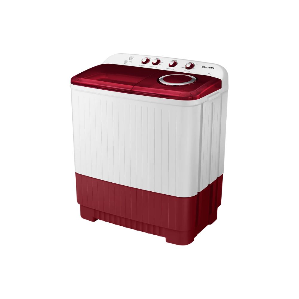 Samsung 9.5 kg Semi Automatic Top Load Red, White  (WT95A4200RR/TL)