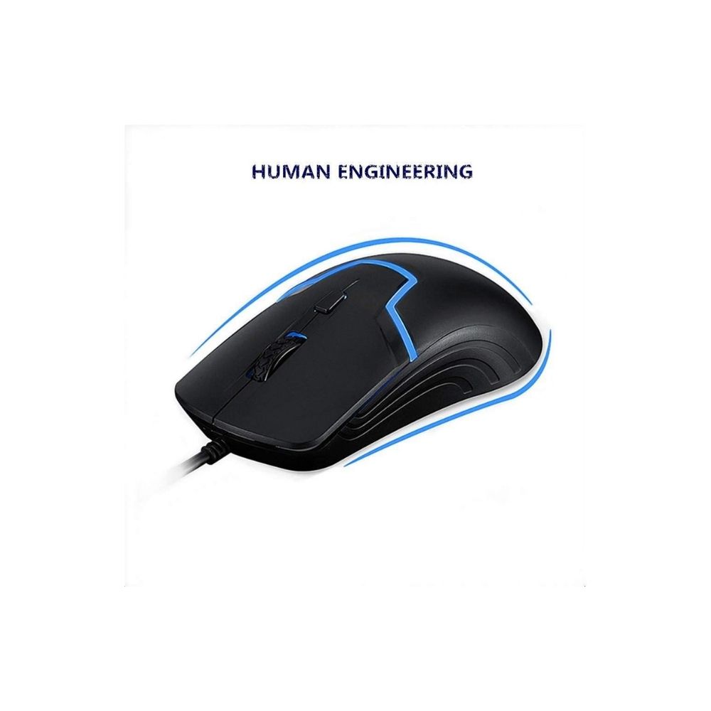 HP M100 Wired Gaming Optical Mouse with Adjustable DPI Settings (3DR60PA)