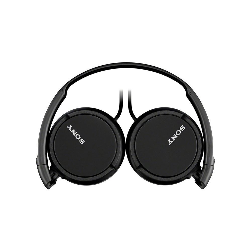 Sony MDR-ZX110AP Wired On-Ear Headphones with tangle free cable, 3.5mm Jack, Headset with Mic for phone calls