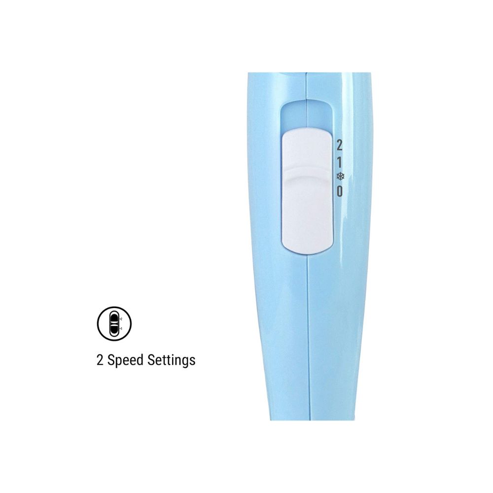 Syska hd1620 trendsetter 1200watt hair dryer (blue)