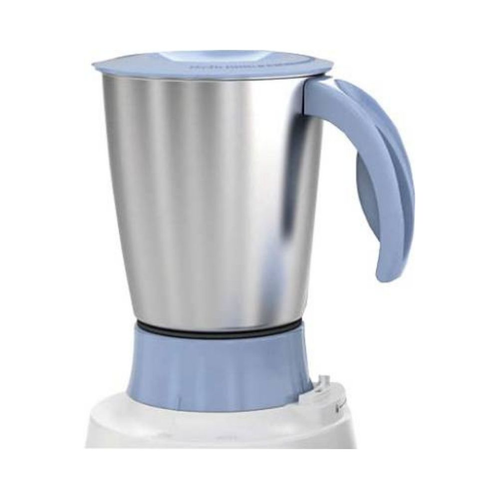 PHILIPS HL7600/04 500 W Mixer Grinder (2 Jars, White, Blue)