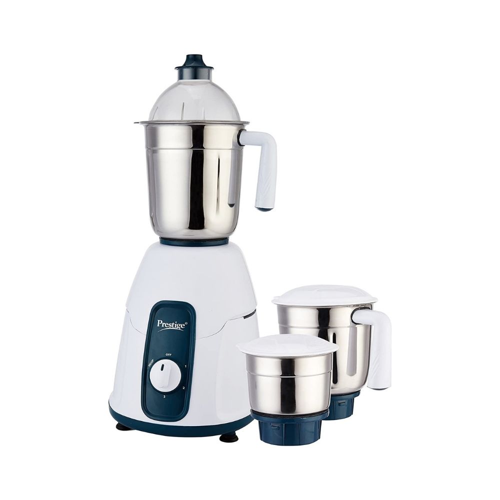 Prestige Stylo (750 Watt) Mixer Grinder with 3 Stainless Steel Jar