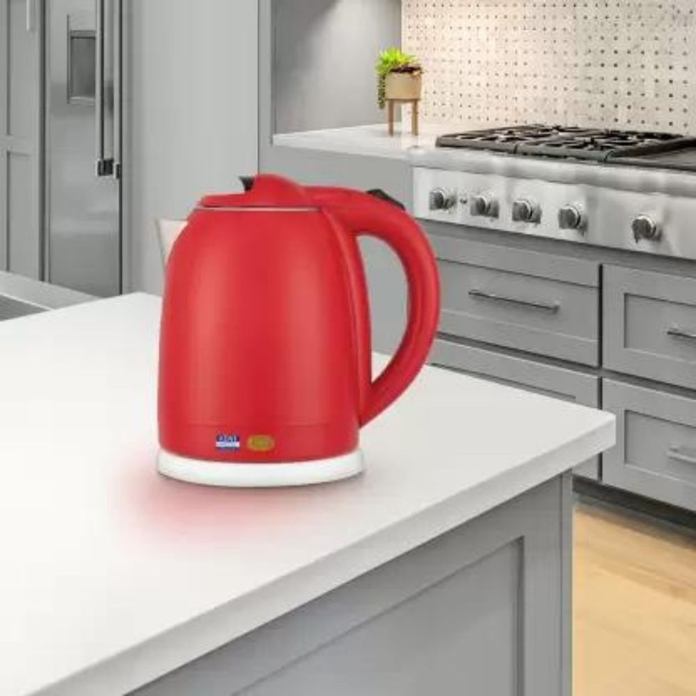 KENT Amaze Plus Cool Touch SS Electric Kettle  (1.8 L, Red)