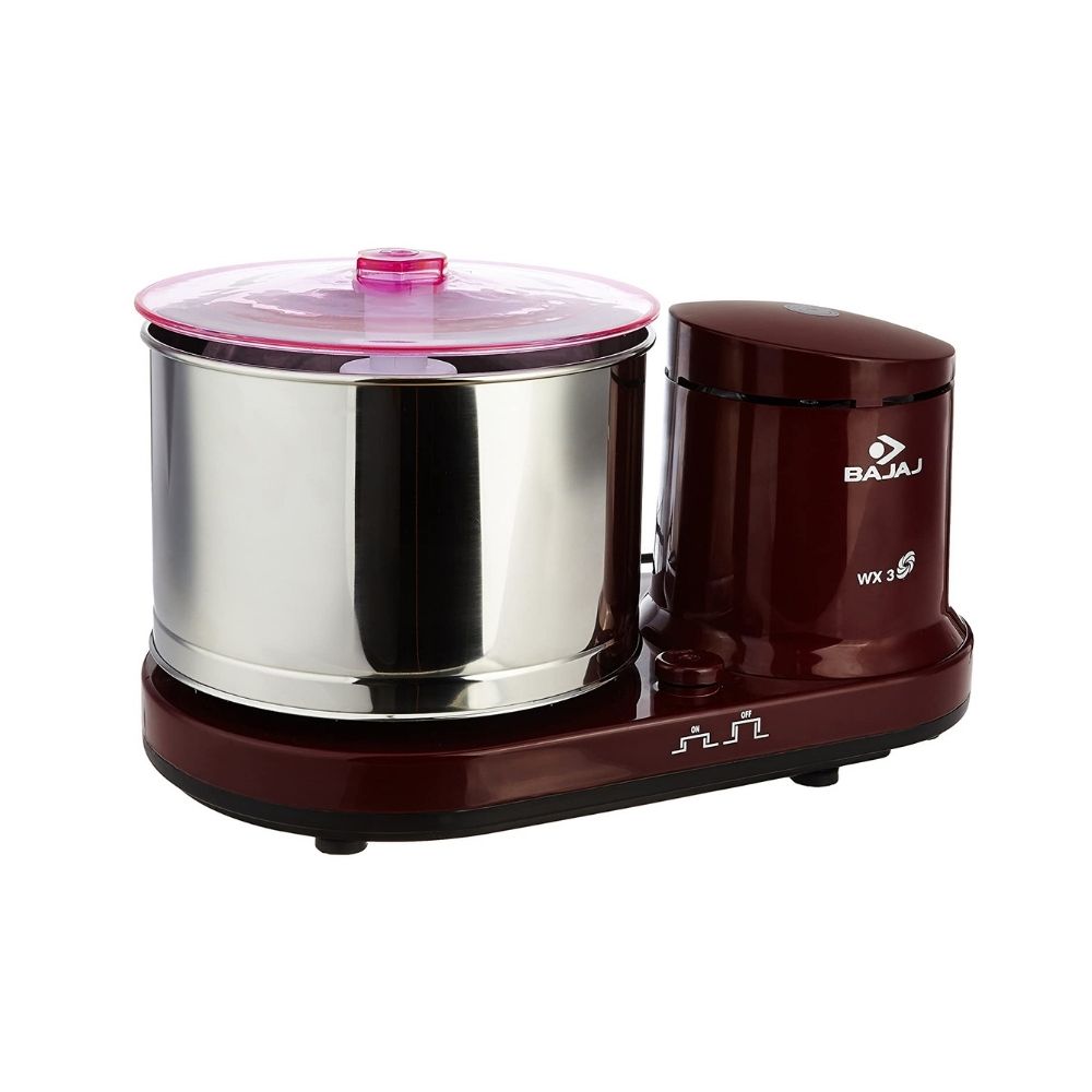 Bajaj WX 3 150W Wet Grinder, White