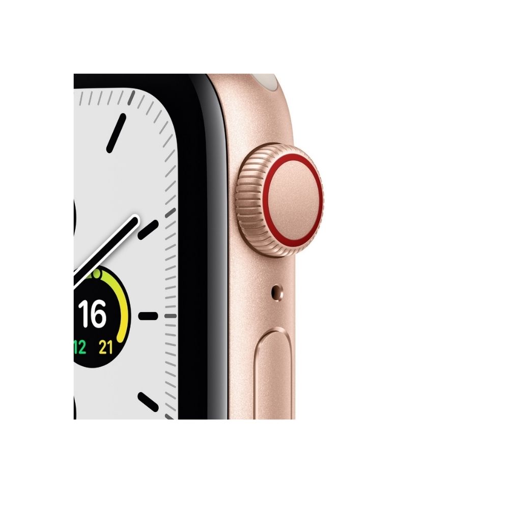 APPLE Watch  MKT13HN/A  Aluminium Case  (Gold Strap, Regular)