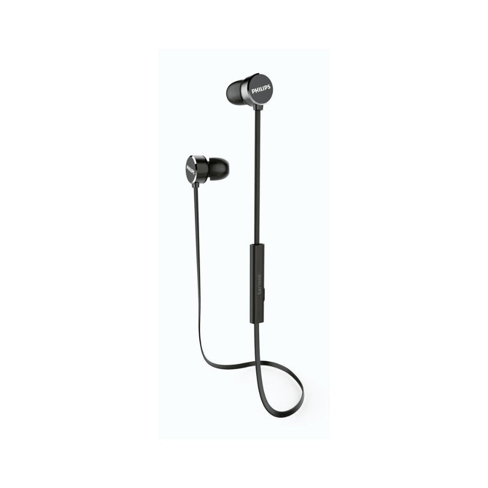 Philips UpBeat Bluetooth Wireless in Ear Earbuds with Mic (Black)