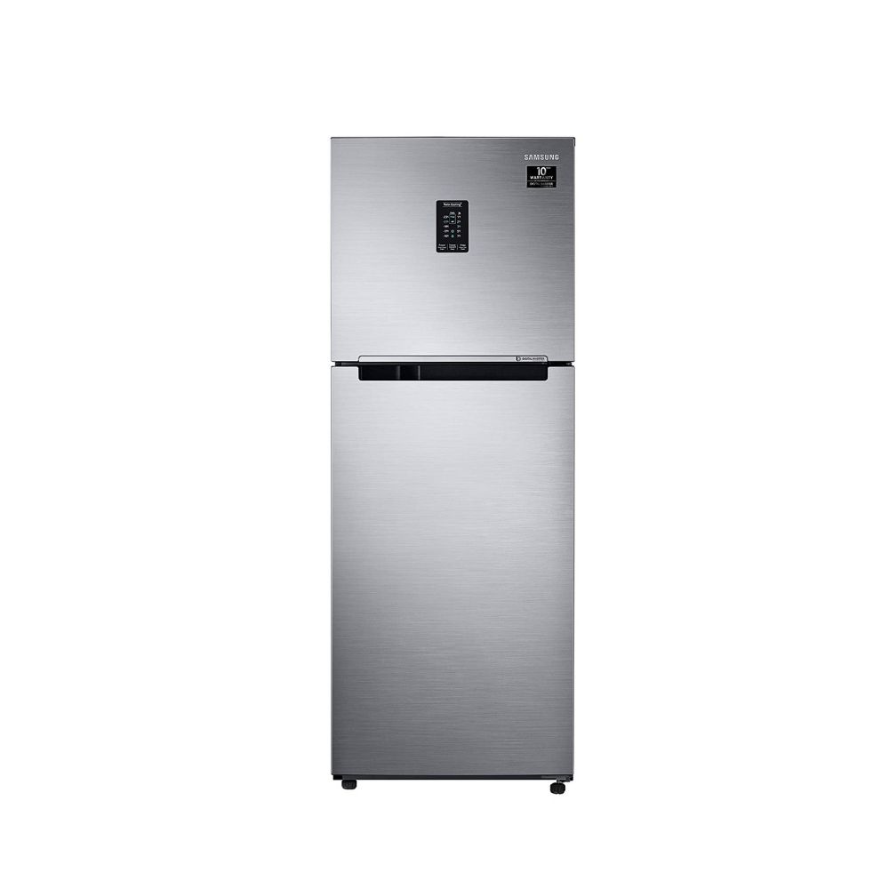 Samsung 324 L Frost Free Double Door 3 Star Convertible Refrigerator (Real Stainless, RT34T4533SL/HL)