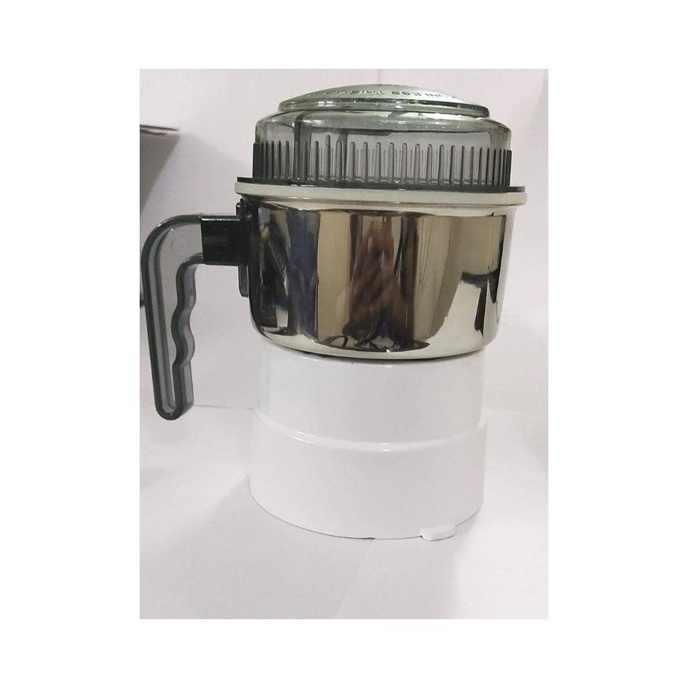 Sujata Chutney Steel Jar, 400 ml, (White)