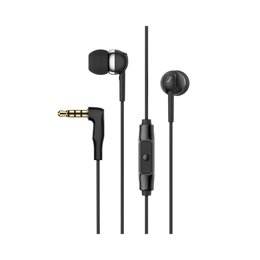 Sennheiser CX 80S Wired Headset (Black, In the Ear)
