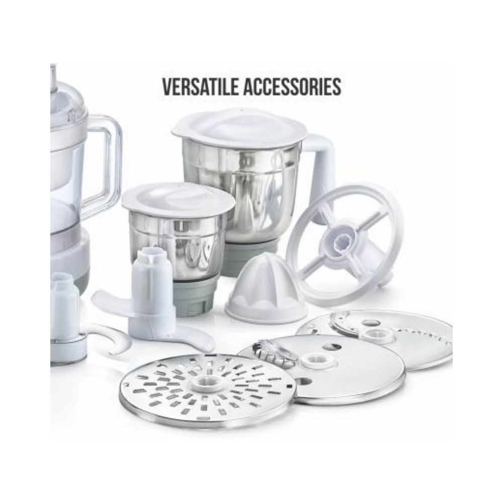 Prestige 41407 All Rounder 600 W Food Processor  (White)