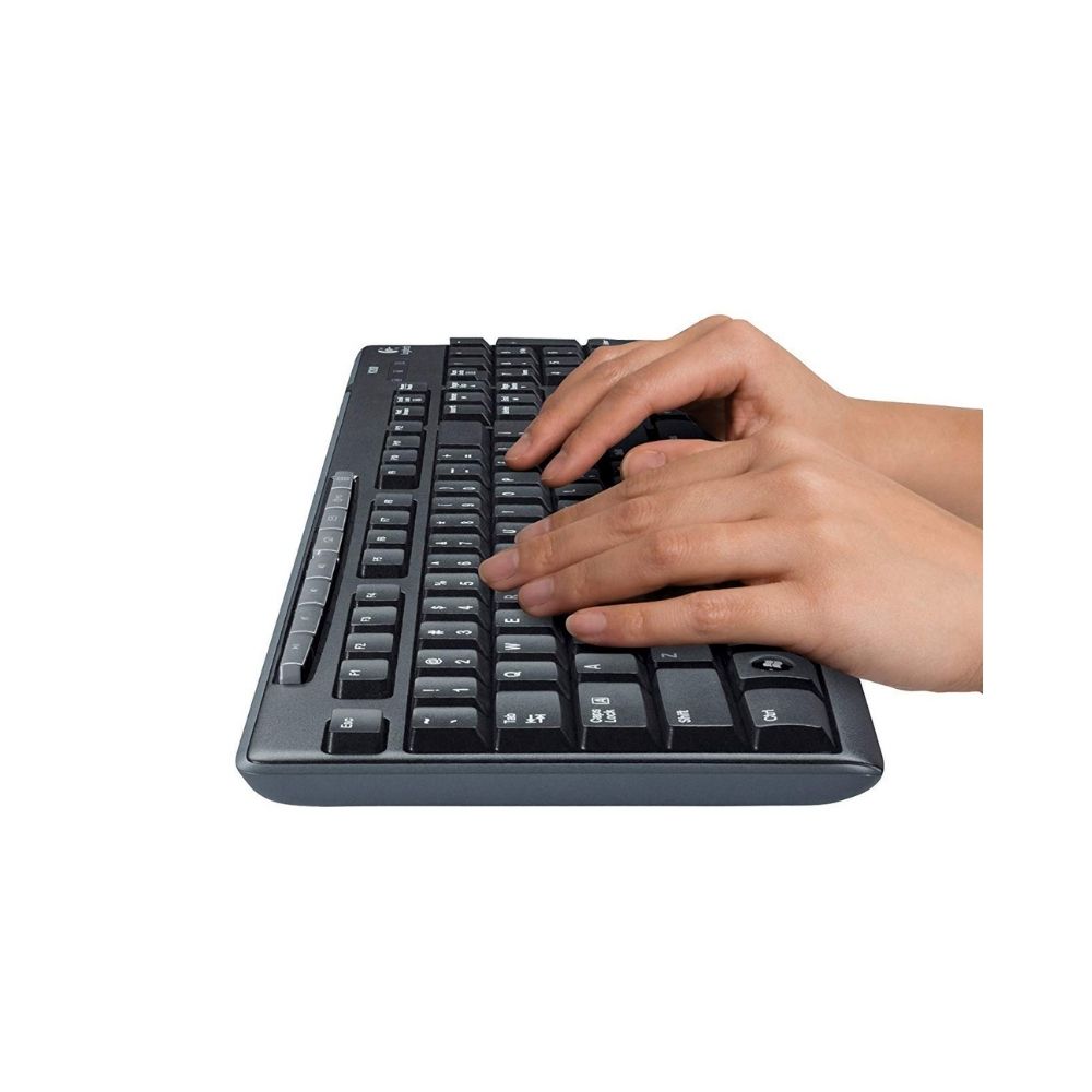 Logitech MK200 USB 2.0 Wired Keyboard-Mouse (Combo)