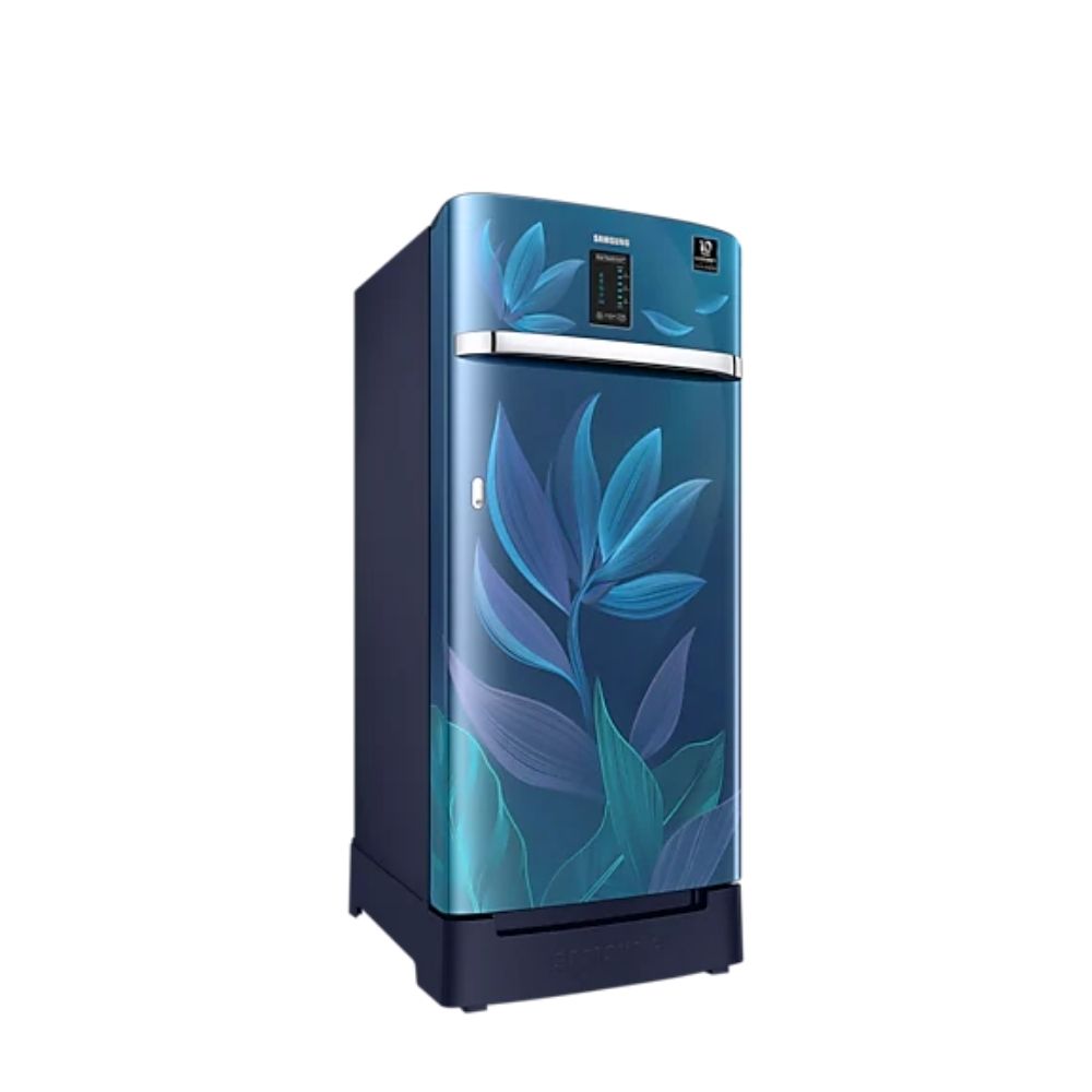 Samsung 198 L 4 Star Direct Cool Single Door Refrigerator Paradise Bloom Blue (RR21A2F2X9U/HL)
