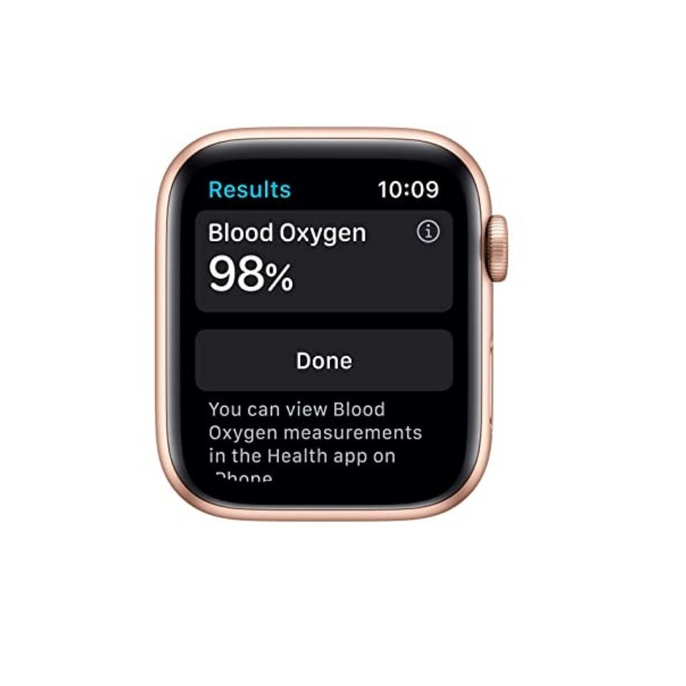Apple Watch Series 6 GPS M00E3HN/A 44 mm Gold Aluminium Case with Pink Sand Sport Band