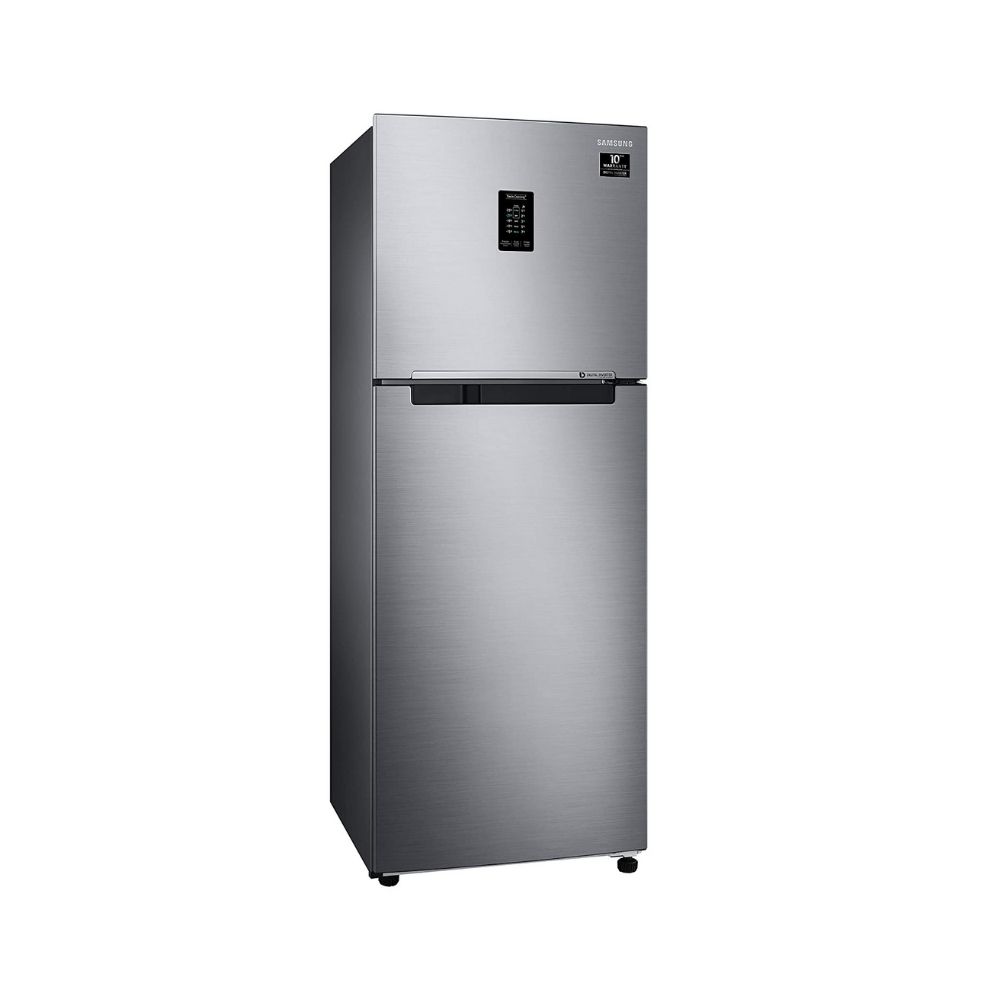 Samsung 314 L 2 Star Inverter Frost Free Double Door Refrigerator(RT34A4632S9/HL,Refined Inox)