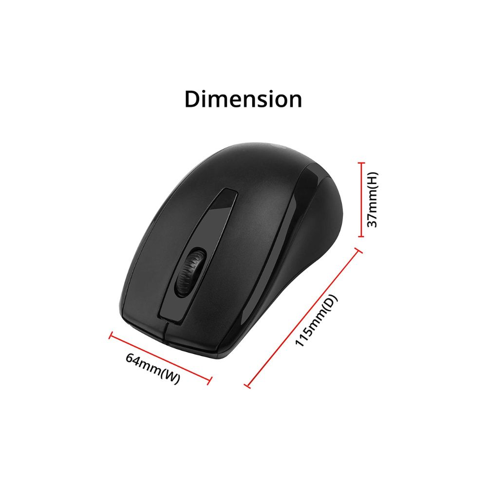 Zebronics Zeb-Alex Wired USB Optical Mouse with 3 Buttons
