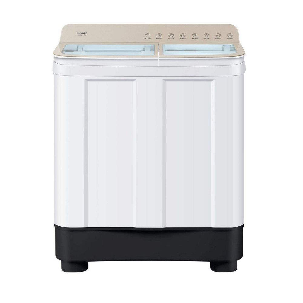 Haier 7 kg Semi-Automatic Top Loading Washing Machine (HTW70-178, Champaign gold)