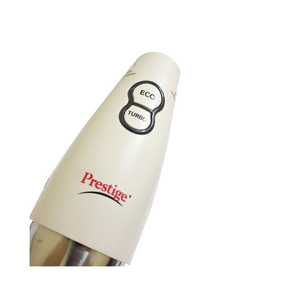 Prestige PHB 10.0 140-Watt Hand Blender with 2 Touch Speed Adjustable (White/Silver)