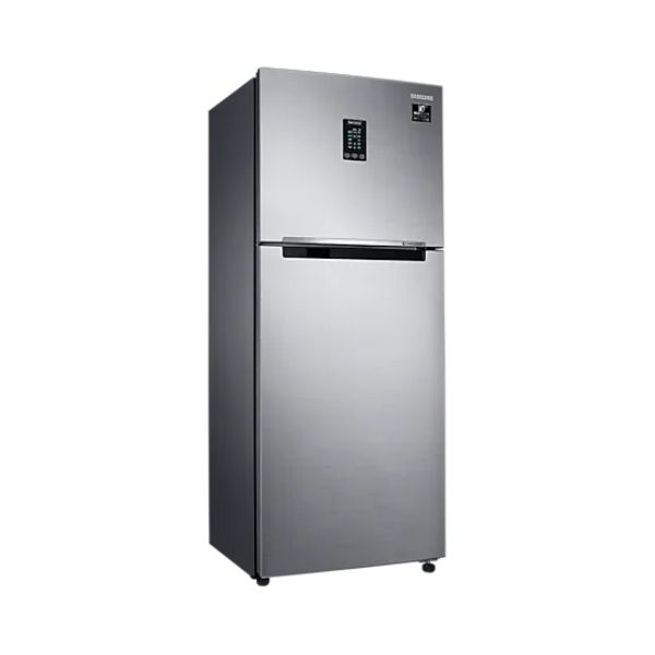 Samsung 324 L 3 Star Inverter Frost-Free Double Door Refrigerator (RT34T4533SL/HL, Real Stainless, Convertible)