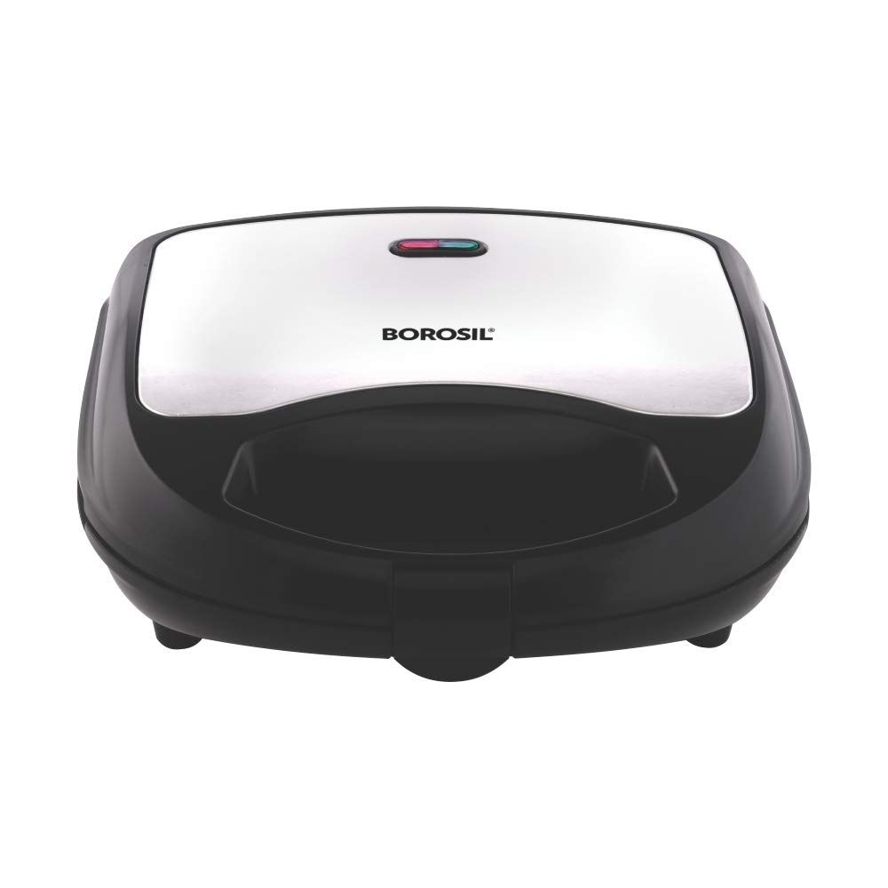 Borosil Neo 700-Watt Grill Sandwich Maker (Black)