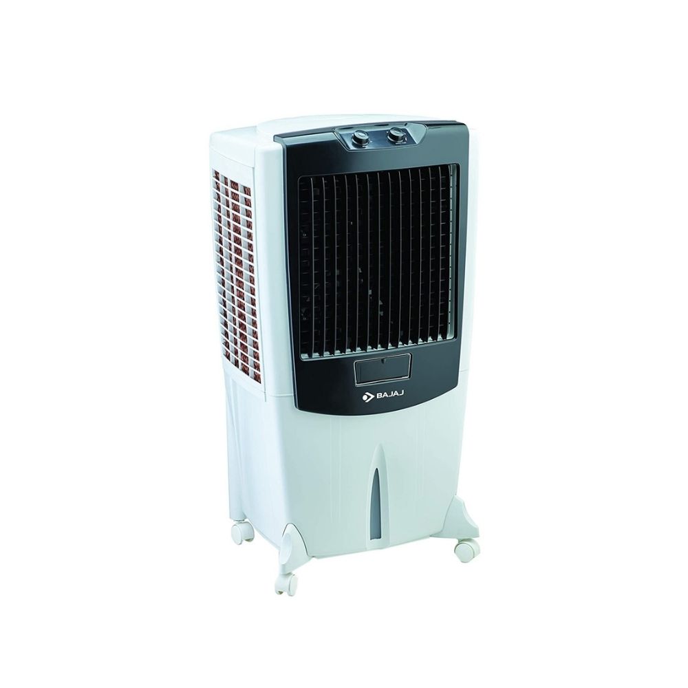 Bajaj DMH95 Desert Air Cooler with Anti-Bacterial Honeycomb, 100 Feet Air Throw, 95 Litres, White & Black