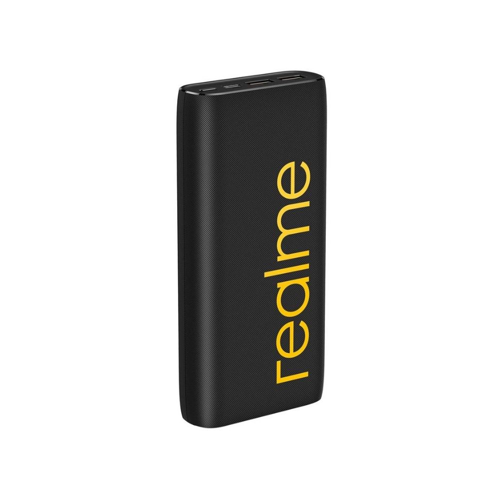 Realme 20000 mAh Power Bank (Quick Charge 2.0, Power Delivery 2.0, 18 W) Black