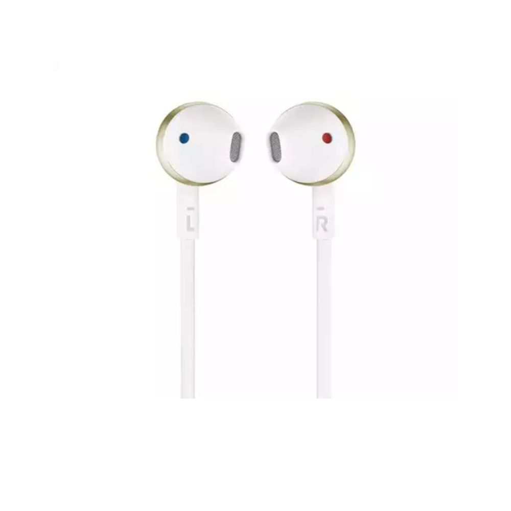 JBL Tune 205BT by Harman Wireless Earbud Headphones with Mic (Silver)