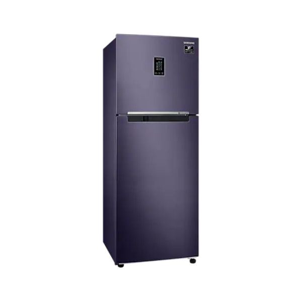 Samsung 336 L 3 Star Inverter Frost Free Double Door Refrigerator (RT37A4633UT/HL, Pebble Blue)