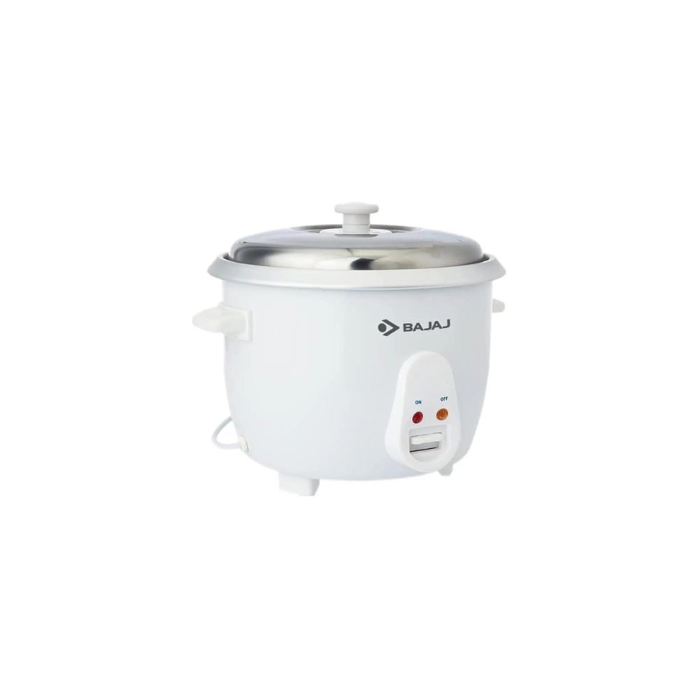 Bajaj RCX 5 1.8 Liters Rice Cooker, White