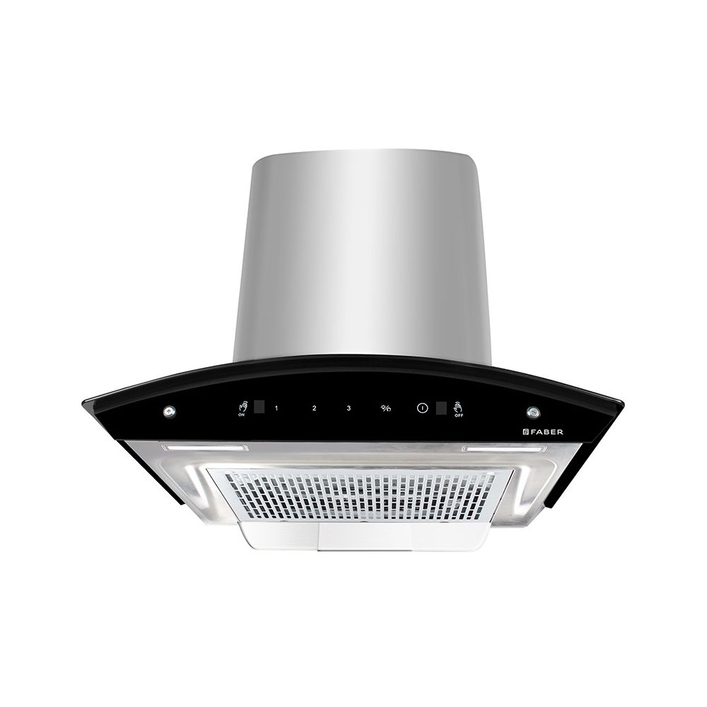 Faber Hood Orient Xpress HC SC SS 60 Auto Clean Wall Mounted Chimney  (Stainless Steel 1200 CMH)