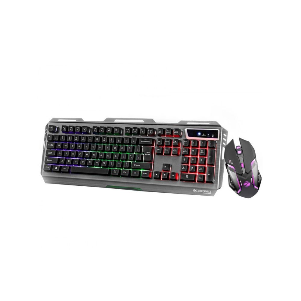 Zebronics Zeb-Transformer Gaming Keyboard and Mouse Combo (USB, Braided Cable)