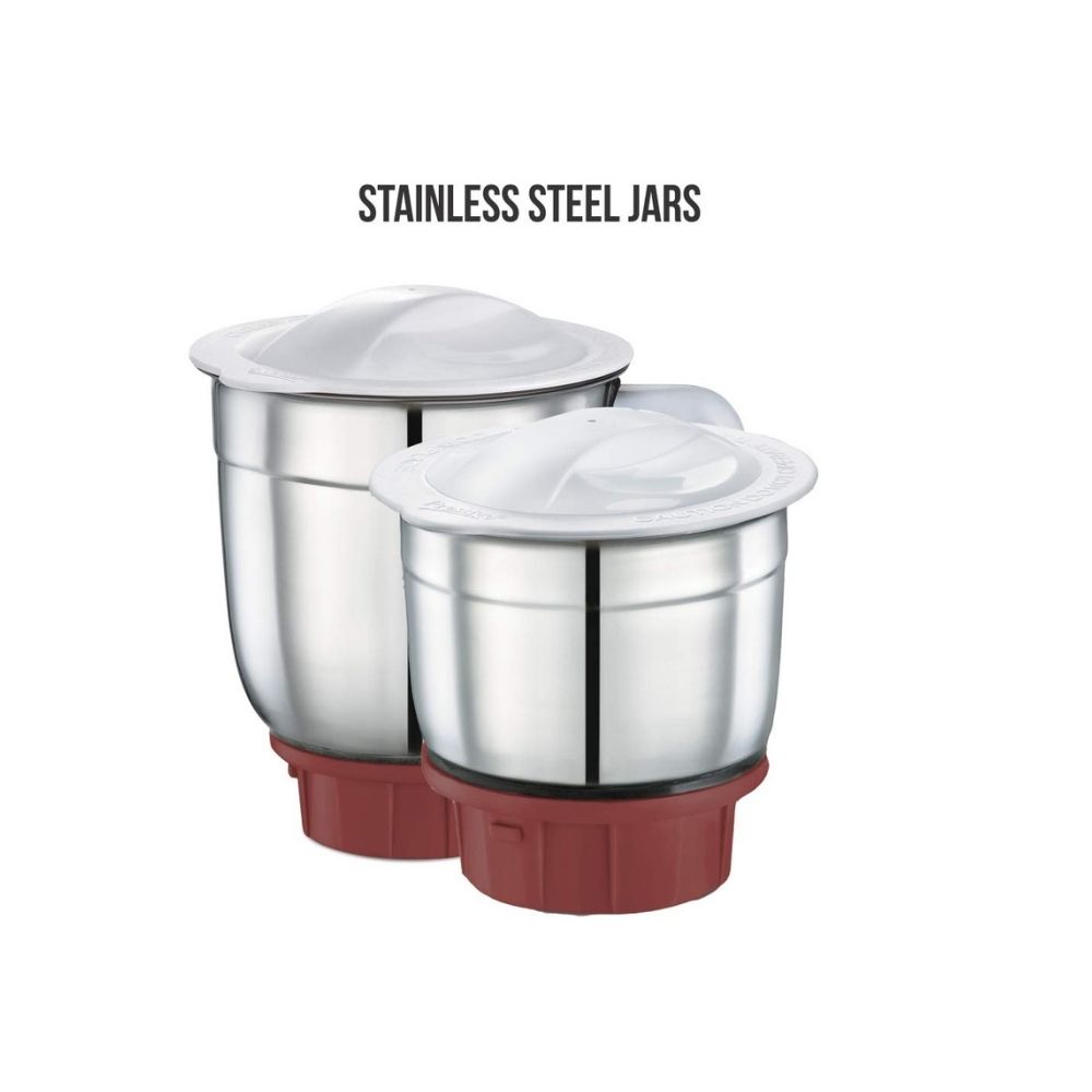Prestige Tulip Classic (500 Watt) Mixer Grinder with 3 Stainless Steel Jar