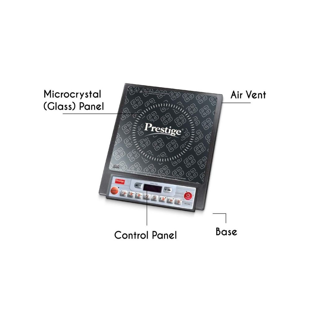Prestige PIC 14.0 Induction Cooktop  (Black, Push Button)
