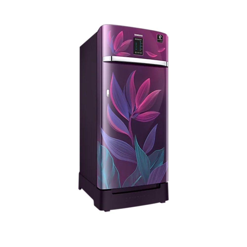 Samsung 198 L 4 Star Direct Cool Single Door Refrigerator Paradise Bloom Purple (RR21A2F2X9R/HL)