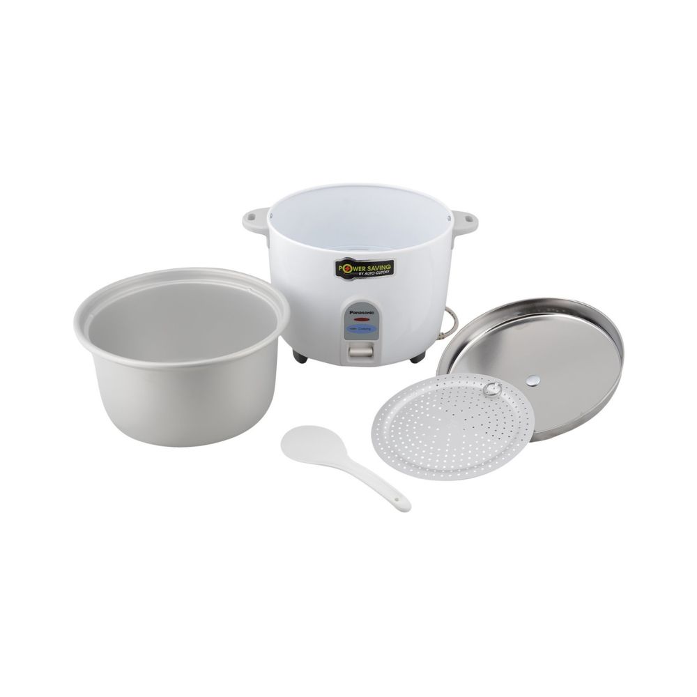 Panasonic Automatic Rice Cooker SR-WA18-E, 4.4L (White)