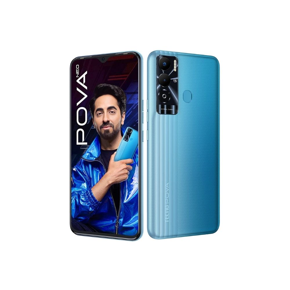 Tecno Pova Neo (Geek Blue, 6GB RAM, 128GB Storage)