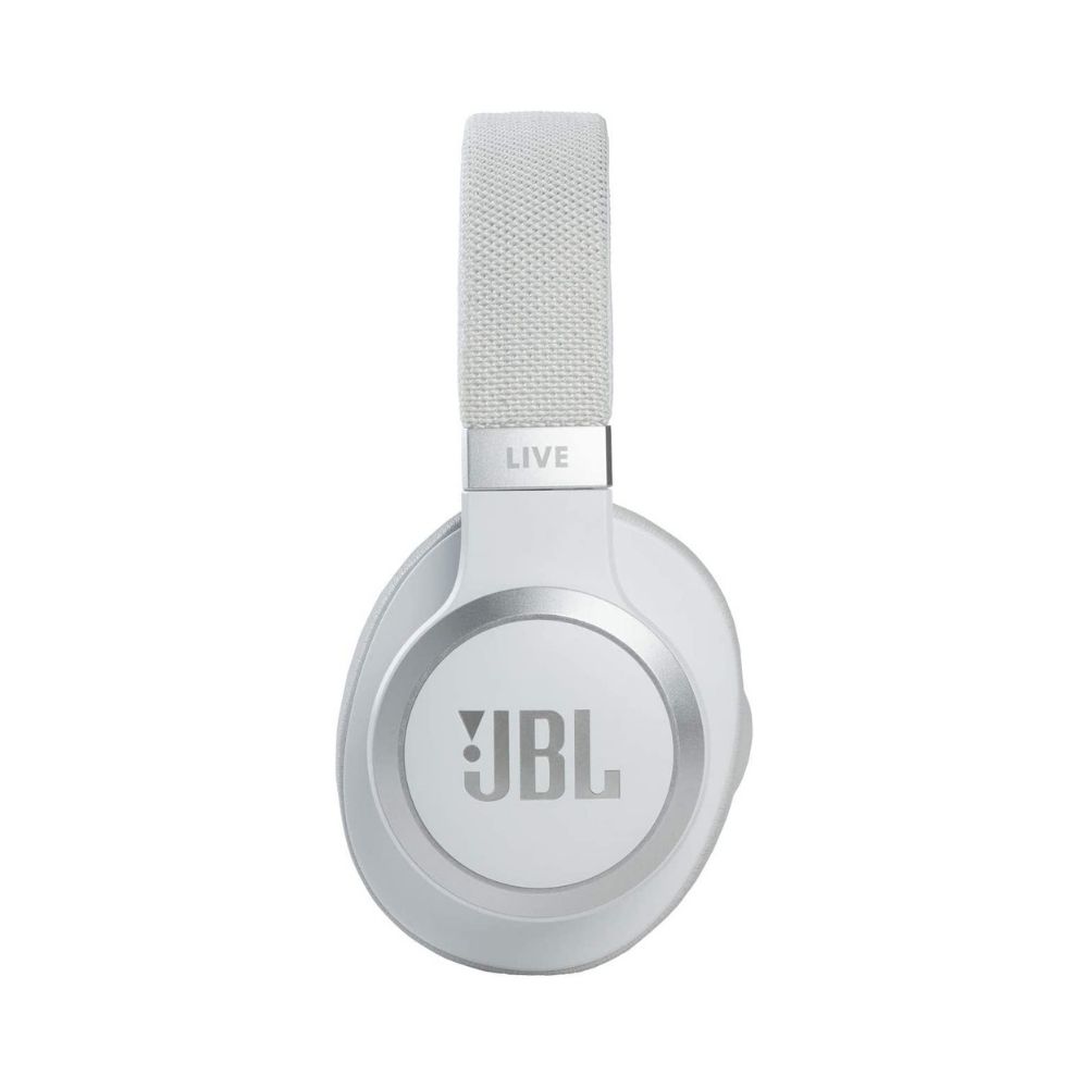 JBL Live 660NC Wireless Headphone with Noise Cancellation, White